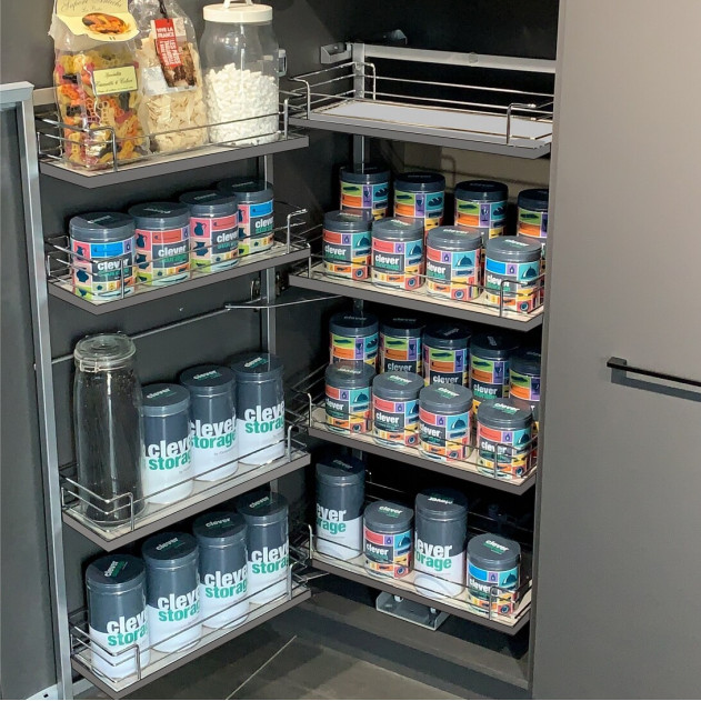 2376530102. Тандем II, КОМПЛЕКТ 500 мм, Н1700, 5 полок, Арена КЛАССИК, цвет ТИТАН