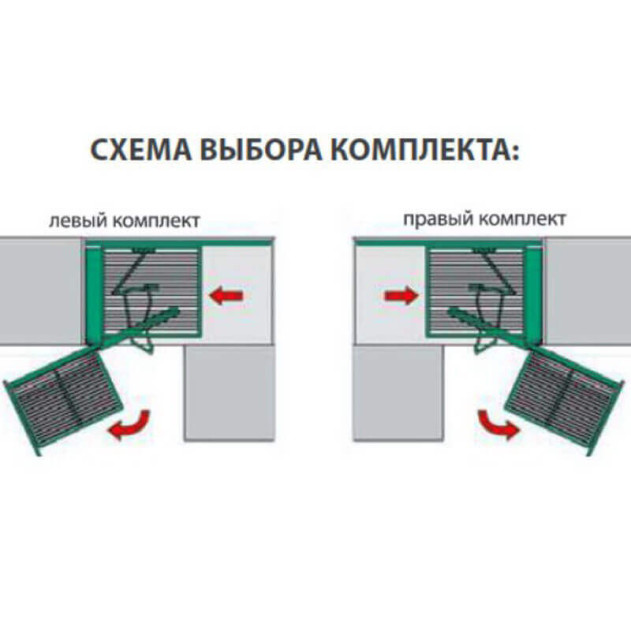 2604089846. Волшебный угол 450 - 600 мм КОМПЛЕКТ, правый, Арена СТИЛЬ, цвет АНТРАЦИТ