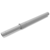 2722467035. Подъемник ФриСпейс PtO, тип E, Комплект из 2 шт (правый и левый), толкатель и 2 крепления к фасаду, цвет СЕРЫЙ/никель