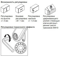 2717100006. Подъемник Макси, серии А (серый), 1 шт с комплектом креплений