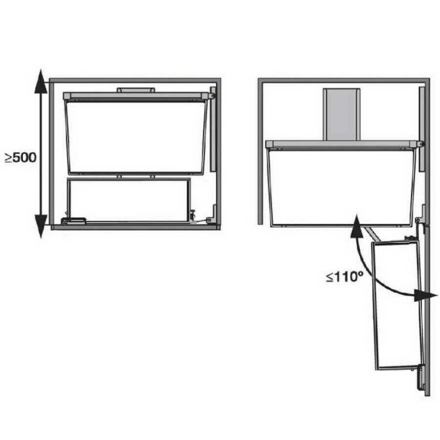 0036950005. Тандем Сайд 600 мм Комплект, рама H1700, Арена КЛАССИК, 5 полок, цвет ХРОМ, дно серое, антислип1 уп
