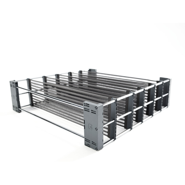 0053600005. СпейсФлекс организация 472/520x472X130, цвет ХРОМ,/АНТРАЦИТ 1 шт./уп