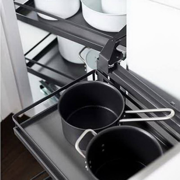 2604089846. Волшебный угол 450 - 600 мм КОМПЛЕКТ, правый, Арена СТИЛЬ, цвет АНТРАЦИТ